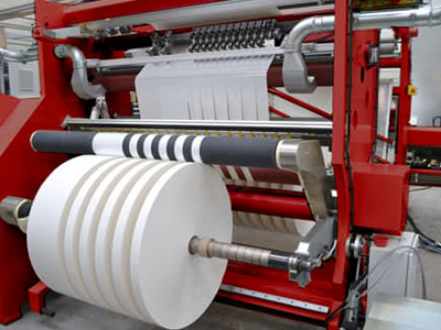 Change order of toilet paper machine wool