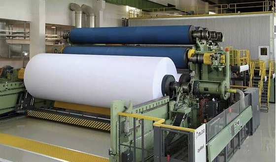 What is the function of the environmental protection paper machine forming device?