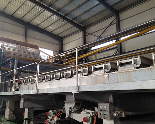 How to clean the paste net in the paper machine production line?