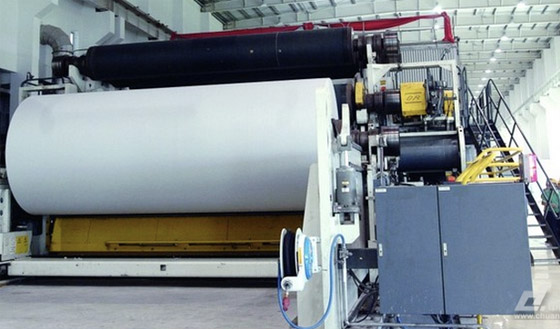 What is the working principle of the paper machine equipment?