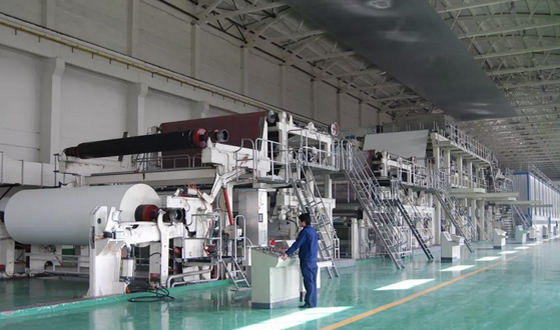 Why is the beating process of the paper machine production line so important